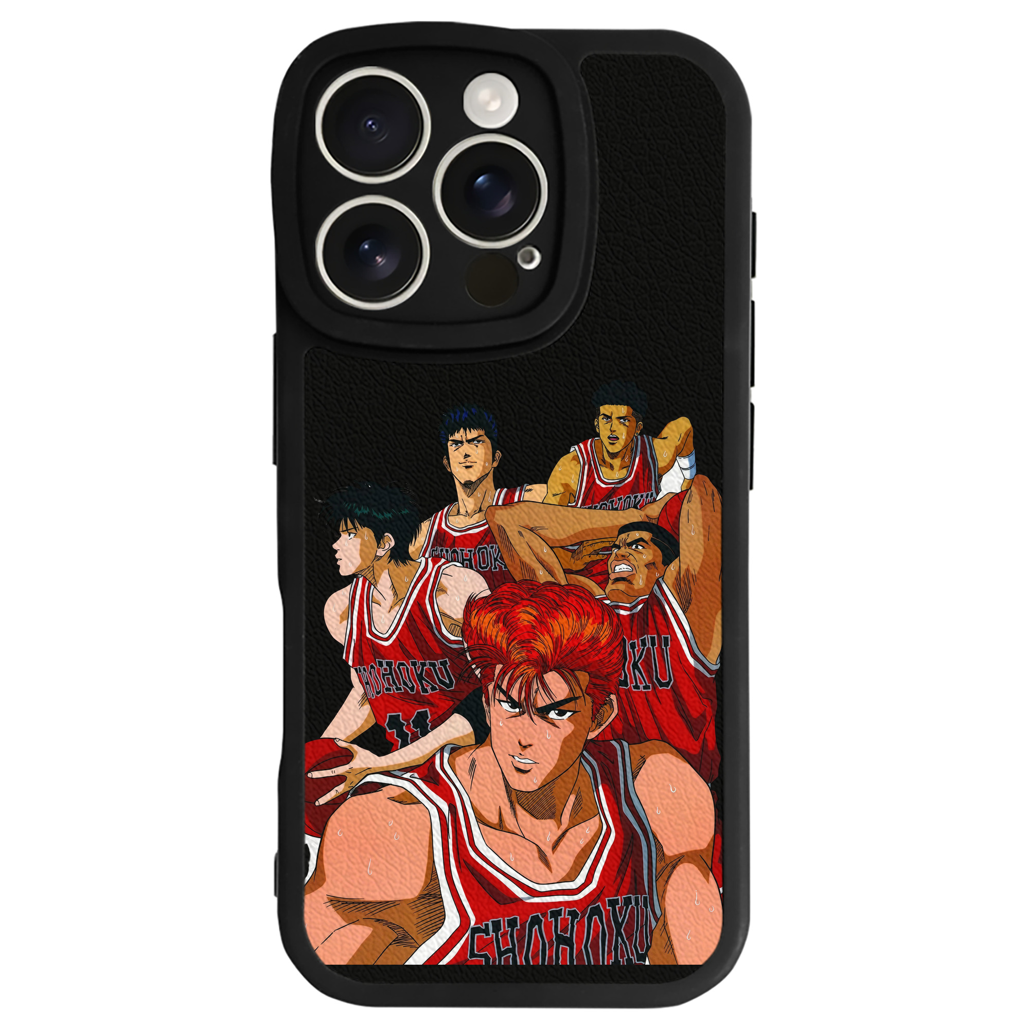 （画像用） SLAM DUNK／スラムダンク 【iPhone 16シリーズ対応】シリコンスマホケース（レザー調） 材質：シリコン